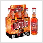 BIERE AROMATISEE A LA TEQUILA 5.9° 33CL X 6 VERRE PERDU DESPERDOS RED