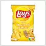 CHIPS LAY S MOUTARDE 20 X 135G