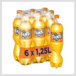 FANTA ORANGE SODA 1.25L X 6